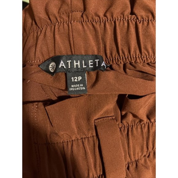 Athleta Skyline Pants 12P cognac brown - Picture 10 of 12